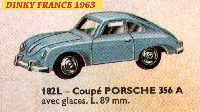 <a href='../files/catalogue/Dinky France/182/1963182.jpg' target='dimg'>Dinky France 1963 182  Porsche 356 A Coupe</a>